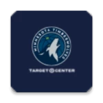 timberwolves + target center android application logo